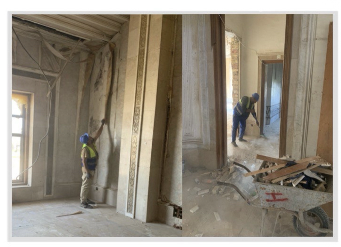 أعمال الترميم 2